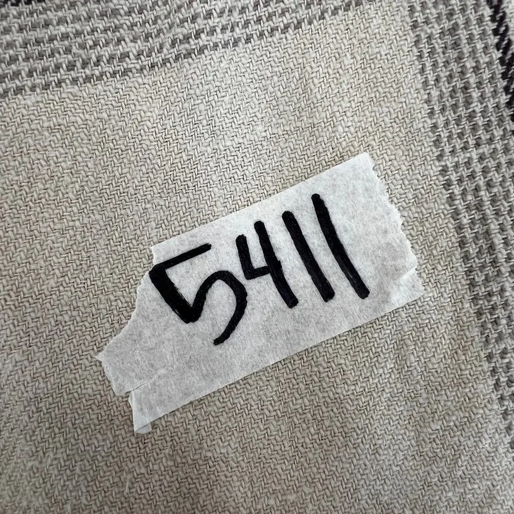 JOHN ELLIOTT Men's Hemi Oversized Shirt Size 2/M In Gobi Check